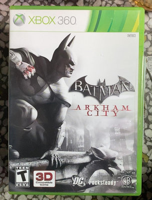 xbox360 游戲 蝙蝠俠 阿甘之城 美版英文11309