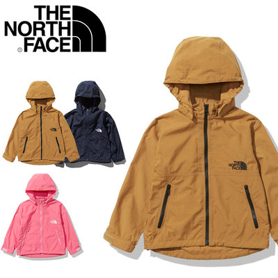 TSU 日本代購 THE NORTH FACE COMPACT JACKET npj21810 兒童 輕量外套 21SS