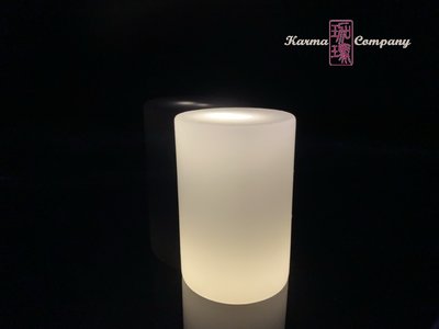 珈瑪-14小時LED蠟燭燈-中型*1粒(USB充電附電源線)-白色LED純蠟蠟燭防水電子蠟燭燈 供佛燈充電式蠟燭充電蠟燭