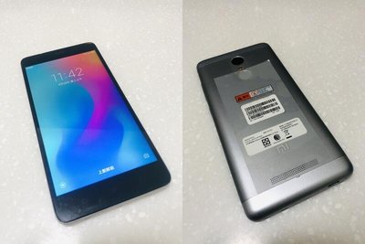 Redmi 紅米Note 3(3GB /32GB)  業務機 雙卡雙待 功能正常 附充電線材
