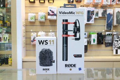 【日產旗艦】RODE SHOTGUN VideoMic NTG + WS11 專用防風毛套 槍型麥克風