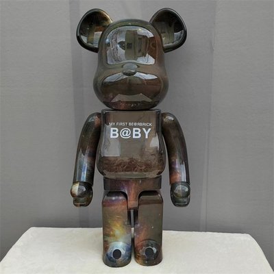 Bearbrick 1000% 暴力熊 星空千秋積木熊手辦模型擺件潮玩正品促銷