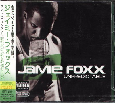 K - Jamie Foxx - Unpredictable - 日版 - NEW