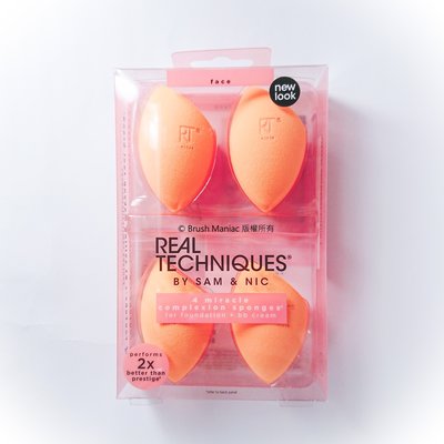 Brush Maniac-Real Techniques Miracle Complexion Sponge 彩妝蛋4入