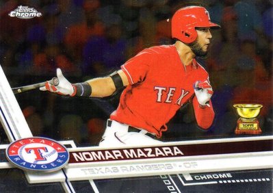 ^.^飛行屋(全新品)美國職棒 MLB-德州遊騎兵隊-球員卡 #82 諾馬·馬薩拉 Nomar Mazara(棒球卡)