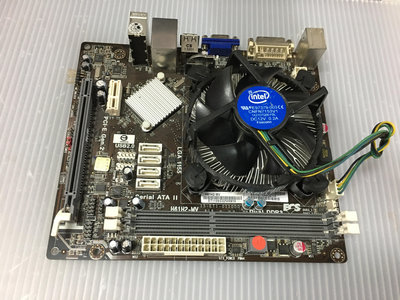 電腦雜貨店→精英 ECS H61H2-MV 主機板(DDR3 1155 H顯示)顯示) 二手良品 $500