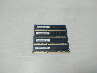 604 [大鋼牙二手3C]伺服器記憶體  HYNIX DDR3L-1600/8G/雙通道 (一元起標 得標=4支)