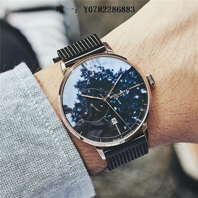 手錶新款正品瑞士男女士全自動機械手表超薄簡約防水鏤空時尚情侶表潮機械手錶