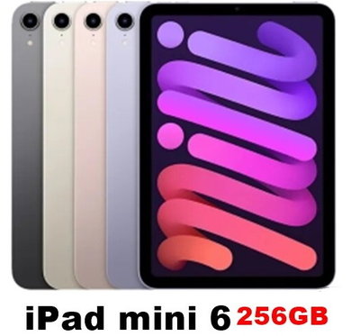 Apple iPad mini 6 256G WIFI  2021平板電腦『 可免卡分期 現金分期 』萊分期 萊斯通訊