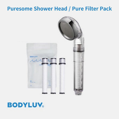 [Bodyluv] Puresome 淋浴頭第 1 代純過濾器包除鏽過濾器（滿599元免運）