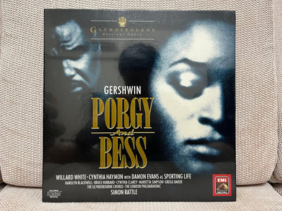 晨雨黑膠【古典】全新未拆,歐首版,EMI,Digital,DMM,3片盒裝,1989版,Gershwin–Porgy And Bess:Simon Rattle