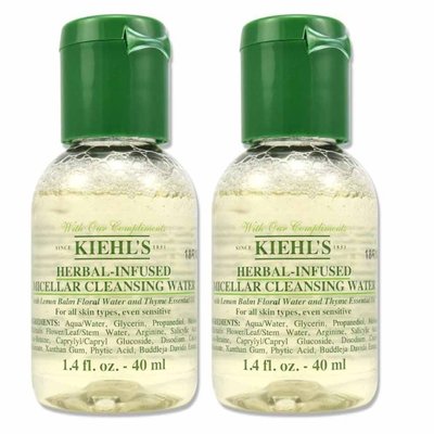 i-shopping~KIEHLS契爾氏 檸檬香蜂草保濕卸妝水40mlx2入