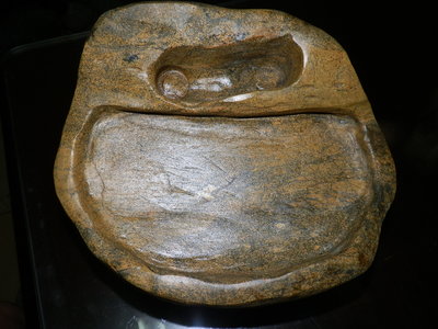 花東原民風(1)   花蓮虎斑金瓜石...貓頭鷹聚寶盆...3kg