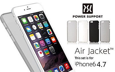 公司貨 POWER SUPPORT iPhone 6 4.7吋 Air Jacket 保護殼 日版 贈保護膜