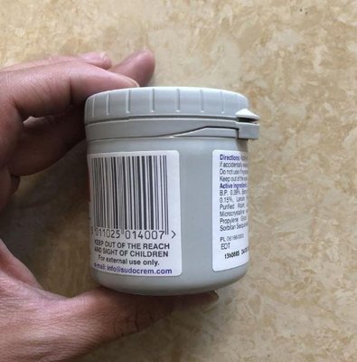 英國進口  正品Sudocrem  祛粉刺  清潔面膜125ml