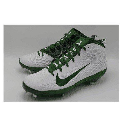 Nike Force Zoom Trout 5 白 綠 棒球 金屬釘 釘鞋 AH3373-133