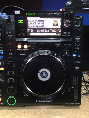 詩佳影音Pioneer/先鋒2000一代打碟機 先鋒750混音臺酒吧二手DJ打碟機套裝影音設備