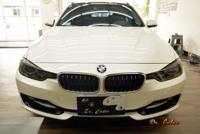 Dr. Color 玩色專業汽車包膜 BMW 320d Touring 車燈保護膜