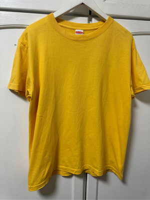 黃色 黃色T恤素面 素面T 素面T恤 短袖素面T恤 素T