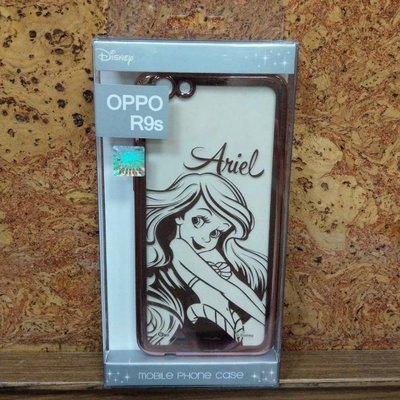 OPPO R9s 迪士尼 小美人魚 電鍍 TPU 手機殼