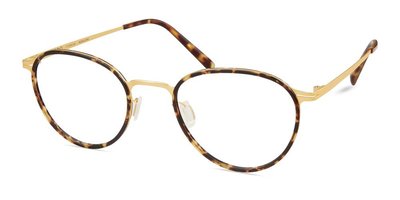 【mi727久必大眼鏡】MODO 美國紐約時尚眼鏡品牌 原廠公司貨 舒適自在輕盈 6.8克超薄鈦鏡架 4410(琥珀金)