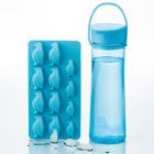 【全新】 orbis 清涼隨身組 (企鵝造型矽膠製冰盒+隨身水瓶)
