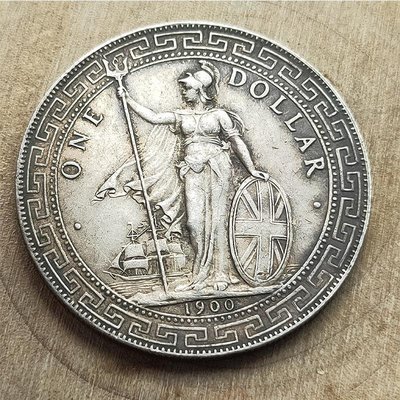 站洋銀元1911年英國站洋  銀元真品 站人杖洋包真包老包~特價