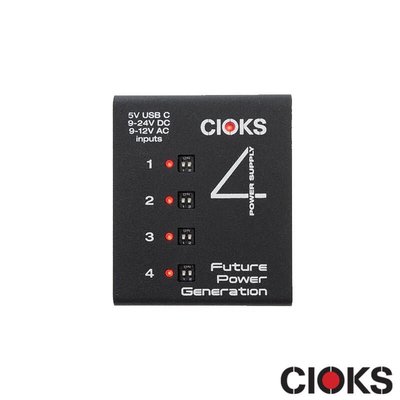 【又昇樂器.音響】丹麥 CIOKS DC4 效果器 獨立 電源供應器 擴充套件