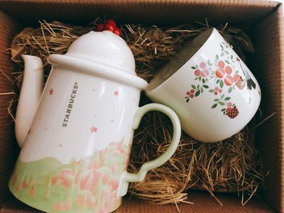 （現貨）L'Amour Infini愛無限-韓國星巴克Starbucks秋季隨行杯保溫杯 瓷杯馬克杯