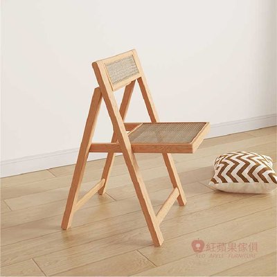 [紅蘋果傢俱] 北歐風系列 TC-CY02 餐椅 餐廳椅 藤編椅 店面椅 木椅 北歐風 梣木 多層板 ins風