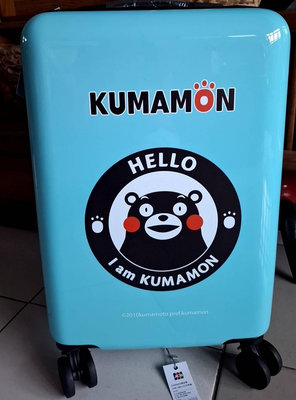 【紫晶小棧】KUMAMON 熊本熊行李箱 20吋 旅行箱 登機箱 收納 整理