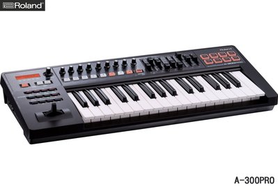 小叮噹的店- MIDI鍵盤 Roland 羅蘭 32鍵 MIDI鍵盤 鍵盤控制器 A-300PRO