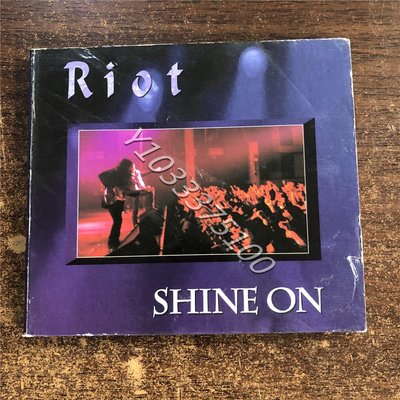 歐版拆封 重金屬 Riot Shine On 唱片 CD 歌曲【奇摩甄選】798