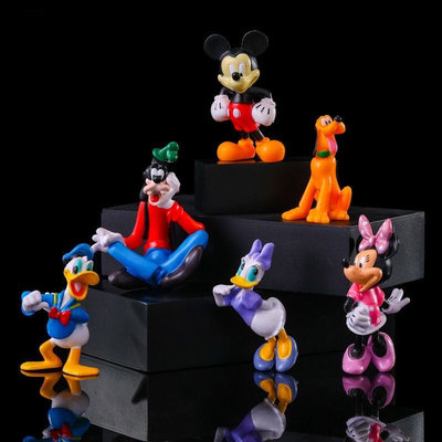 《瘋狂大賣客》Disney 迪士尼 米奇 米妮 黛西 唐老鴨 高飛 布魯多 造型 可愛 童玩 療癒 蛋糕 多肉 公仔 擺件 擺飾 玩具 動漫 卡通 模型 送禮