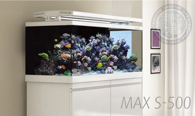 ♋ 秘境水族 ♋Red Sea 紅海 旗艦版珊瑚礁岩水族箱4.2尺 附LED燈(MAX S-500)(白)