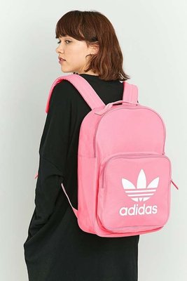 南◇現 Adidas  Trefoil Backpack BK6725 愛迪達 粉紅色 運動 後背包 硬挺