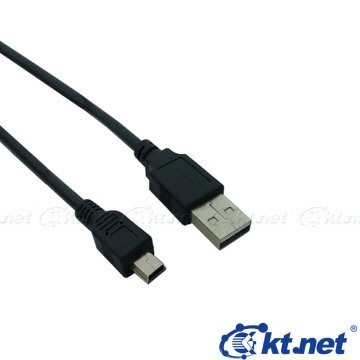 【詮弘科技-有門市-有現貨-有保固】Kt USB 轉 MINI5P 1.5M KTYUAFMIN5P線材-1.5MA