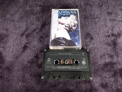 古玩軒~二手錄音帶.Madonna 瑪丹娜TRUE BLUE飛碟唱片.PPP826