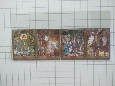 大陸古畫郵票   2001-6 永樂宮壁畫郵票 套票