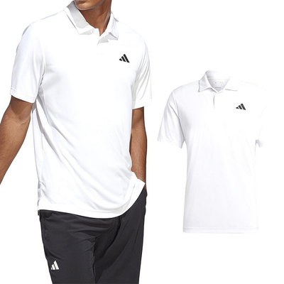 Adidas Club Polo 男 白色 運動 訓練 網球 上衣 POLO衫 短袖 HS3277