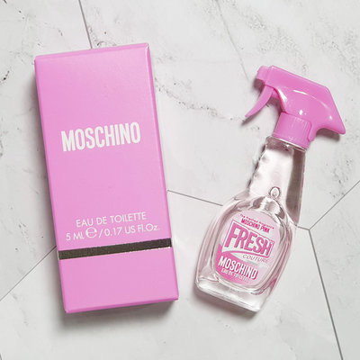 Moschino 小粉紅 清新 女性淡 5ML 小香 Pink Fresh Couture