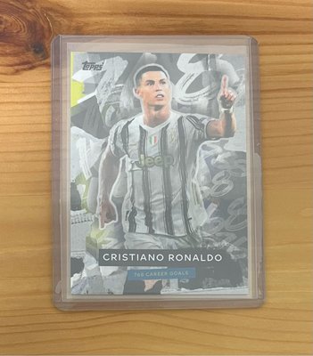 CRISTIANO RONALDO TOPPS NOW C羅 生涯進球768顆紀念 球員卡