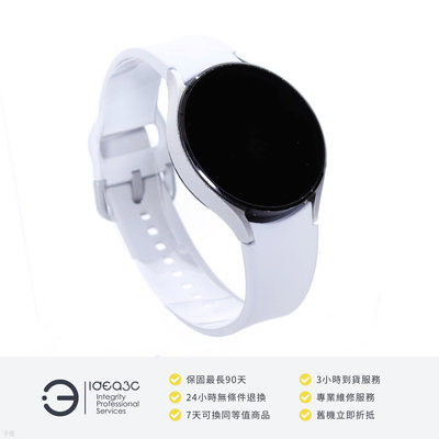 「點子3C」Samsung Galaxy Watch 4 44mm 藍芽版 鈦灰銀【店保3個月】SM-R870 支援WPC無線充電 DG805