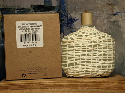 【與你便利店】John Varvatos 工匠藤編 純淨男性淡香水 125ml TESTER Artisan Pure