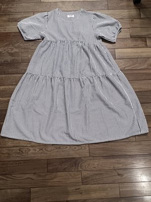 韓國睡衣品牌JUUNEEDU直線條 連身裙