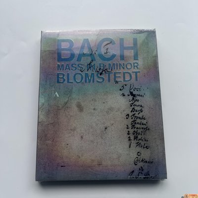 樂迷唱片~盒裝音樂藍光BD碟 巴赫B小調彌撒曲 赫伯特 布隆斯泰勒