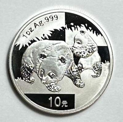 A473 2008年中國熊貓1盎司銀幣紀念幣