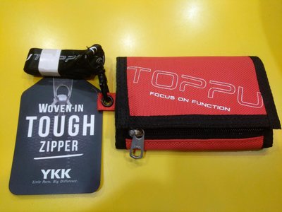 韓國品牌 TOPPU可掛頸皮夾 YKK拉鍊 悠遊卡 信用卡 零錢 證件 照片 身分證 現貨 紅色 米白 2款