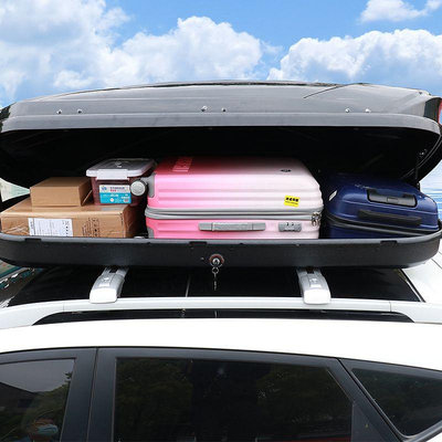 汽車車頂改裝專用行李箱轎車SUV車載 自駕旅行箱儲物箱通用收納箱-四通百貨