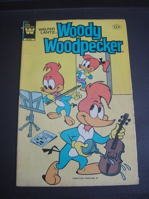 【歐美漫畫書】Woody Woodpecker 啄木鳥伍迪 懷舊電視卡通 美國原版彩色老漫畫 1980年-201